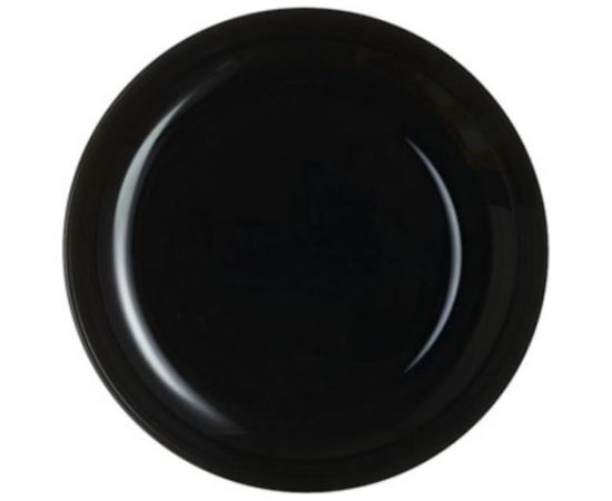 FRIENDS TIME BLACK DZIĻAIS ŠĶĪVIS 21CM, Luminarc Šķīvji