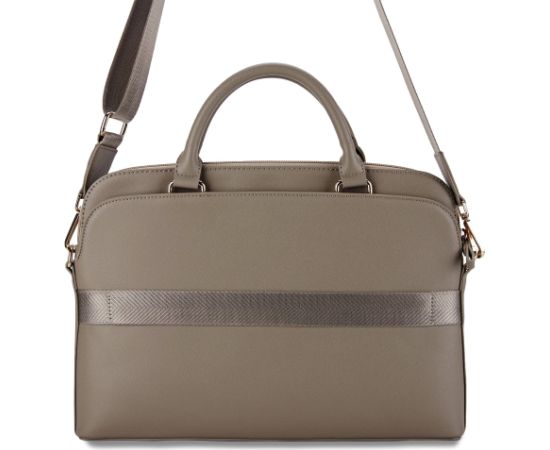 Guess PU Grained Triangle Logo Сумка для ноутбука 13/14/15" / коричневый Сумки, обложки для ноутбуков