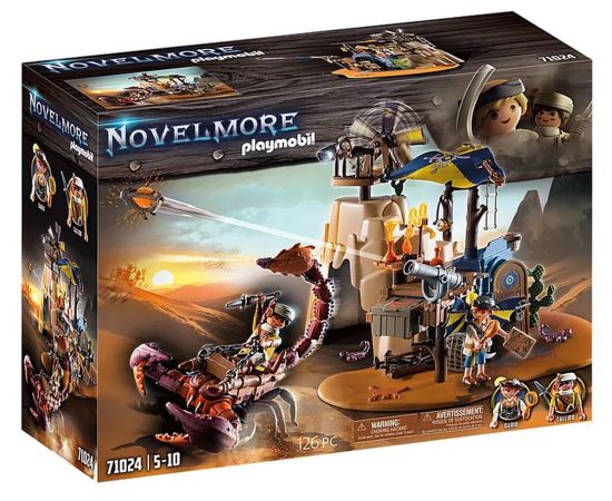 PLAYMOBIL 71024 Novelmore Sal'ahari Sands - Scorpion Hunt on the Wreck, Construction Toy Конструкторы