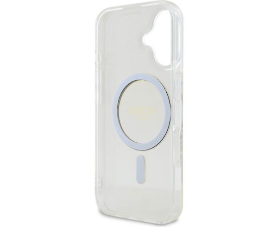 Guess IML Glitter Ring MagSafe Case Защитный чехол для iPhone 16 Plus / прозрачный Чехлы - альтернативные
