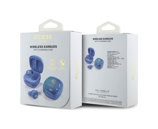 Guess 4G Logo Mini TWS Bezvadu Austiņas Austiņas