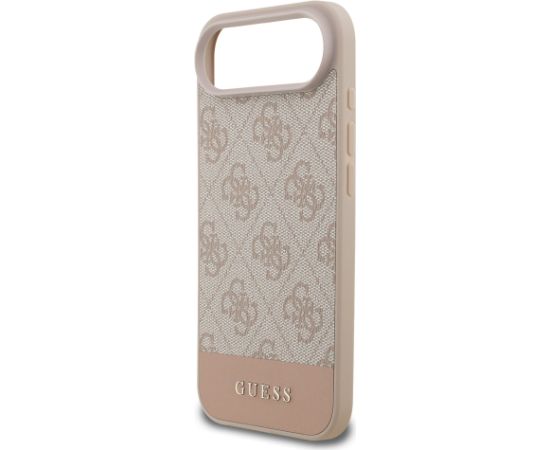 Guess PU 4G Stripe Case Aizsargapvalks priekš iPhone Air / rozā Neoriģinālie Maciņi
