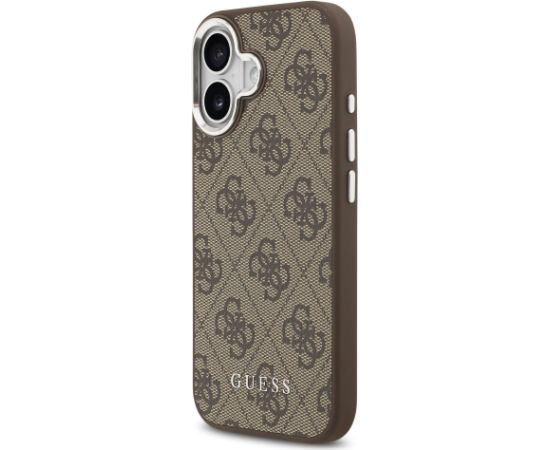 Guess 4G MagSafe Case Aizsargapvalks priekš iPhone 17 / brūns Neoriģinālie Maciņi