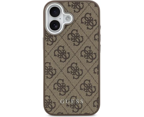 Guess 4G MagSafe Case Aizsargapvalks priekš iPhone 17 / brūns Neoriģinālie Maciņi