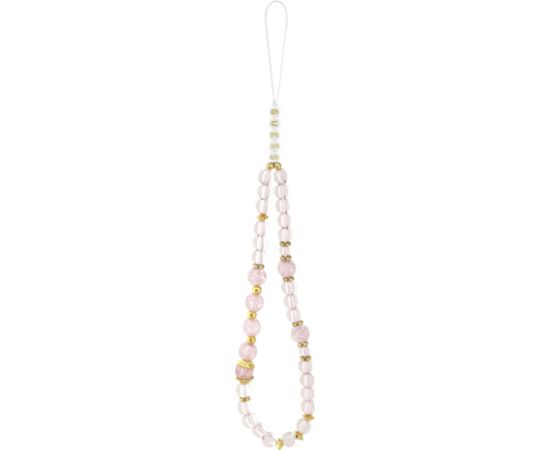 Guess IML Flowers Strap MagSafe Case Aizsargapvalks priekš iPhone 17 / rozā Neoriģinālie Maciņi