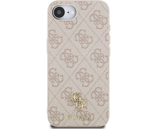Guess PU 4G Small Metal Logo MagSafe Case Защитный чехол для iPhone 16e / розовый Чехлы - альтернативные