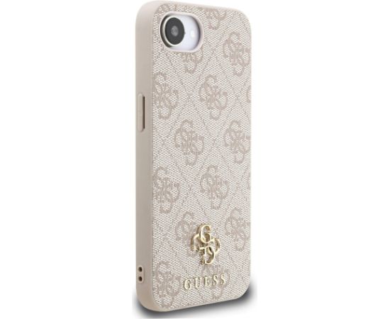 Guess PU 4G Small Metal Logo MagSafe Case Защитный чехол для iPhone 16e / розовый Чехлы - альтернативные
