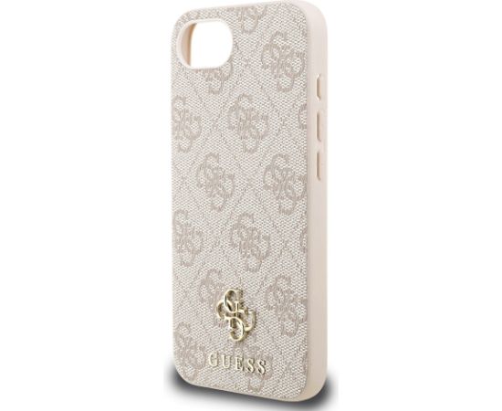 Guess PU 4G Small Metal Logo MagSafe Case Защитный чехол для iPhone 16e / розовый Чехлы - альтернативные