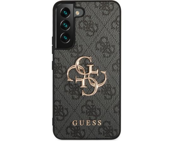 Guess PU 4G Metal Logo Case Защитный чехол для Samsung Galaxy S23 / серый Чехлы - альтернативные