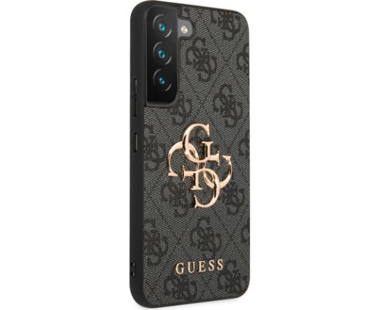 Guess PU 4G Metal Logo Case Защитный чехол для Samsung Galaxy S23 / серый Чехлы - альтернативные