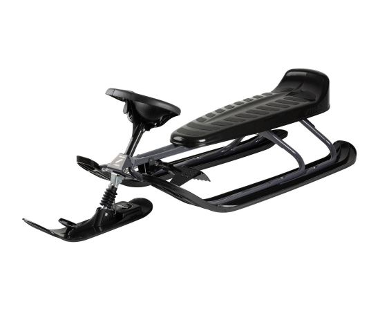STIGA Snowracer King Size GT Sled for Adults Grey/Black ST4679-12 (Nedaudz boj.iepak.) Ragavas 