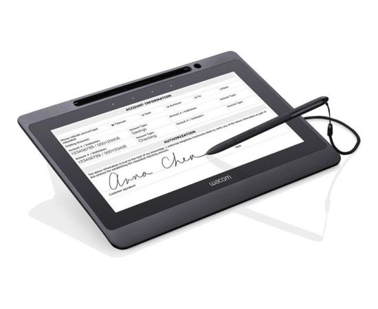 Wacom Signature Set DTU-1141 B Graphics Tablet (black, incl. Sign pro PDF software for Windows) Jaunumi - Audio-Video