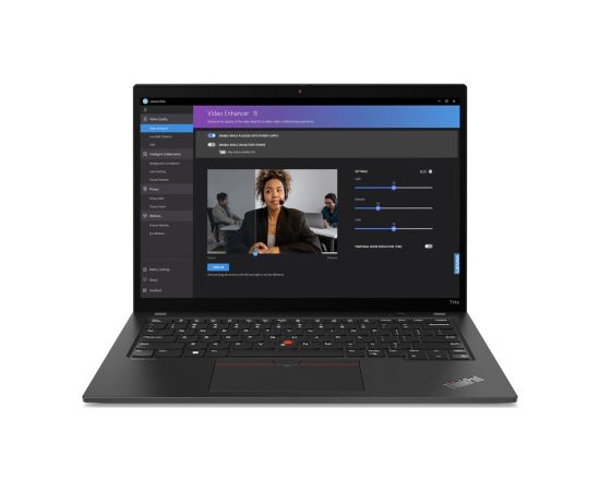 Lenovo ThinkPad T14s Gen 4 (AMD) AMD Ryzen™ 5 PRO 7540U Laptop 35.6 cm (14") WUXGA 16 GB LPDDR5x-SDRAM 512 GB SSD Wi-Fi 6E (802.11ax) Windows 11 Pro English Black Portatīvie datori