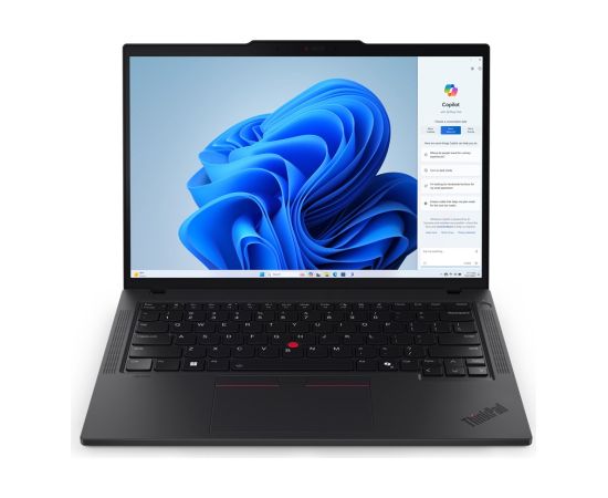 Lenovo ThinkPad T14 Gen 5 (Intel) Intel Core Ultra 7 155U Laptop 35.6 cm (14") Touchscreen WUXGA 16 GB DDR5-SDRAM 1 TB SSD Wi-Fi 6E (802.11ax) Windows 11 Pro English Black Ноутбуки