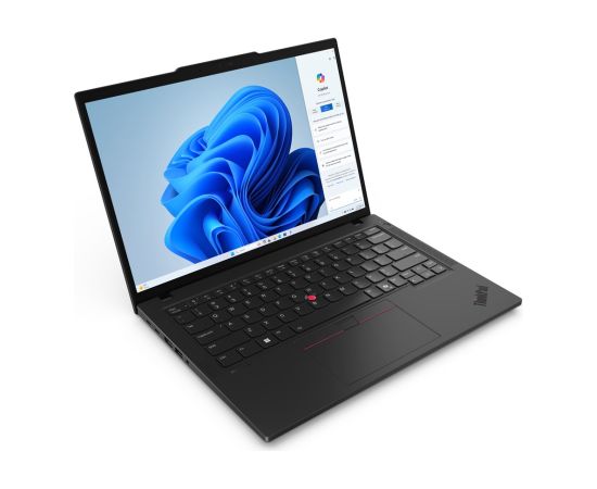 Lenovo ThinkPad T14 Gen 5 (Intel) Intel Core Ultra 7 155U Laptop 35.6 cm (14") Touchscreen WUXGA 16 GB DDR5-SDRAM 1 TB SSD Wi-Fi 6E (802.11ax) Windows 11 Pro English Black Ноутбуки