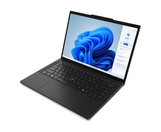 Lenovo ThinkPad T14 Gen 5 (Intel) Intel Core Ultra 7 155U Laptop 35.6 cm (14") Touchscreen WUXGA 16 GB DDR5-SDRAM 1 TB SSD Wi-Fi 6E (802.11ax) Windows 11 Pro English Black Ноутбуки