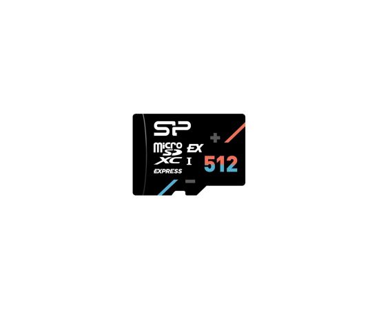Silicon Power HYPERA memory card 512 GB MicroSDXC 3D TLC NAND Class 10 (SP512GBSTEI31V10) Atmiņas kartes micro SD SDHC