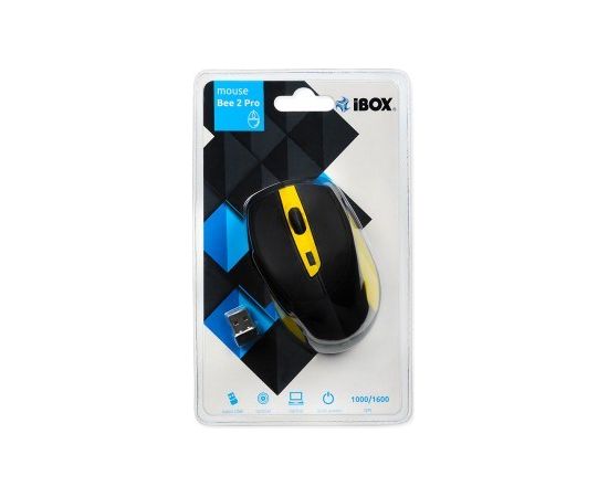 iBox BEE2 PRO mouse Right-hand RF Wireless Optical 1600 DPI Мыши