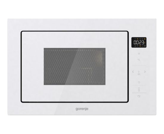 Gorenje BM251SG2WG White Grill microwave Built-in 25 L 900 W Mikroviļņu krāsnis, iebūvējamās
