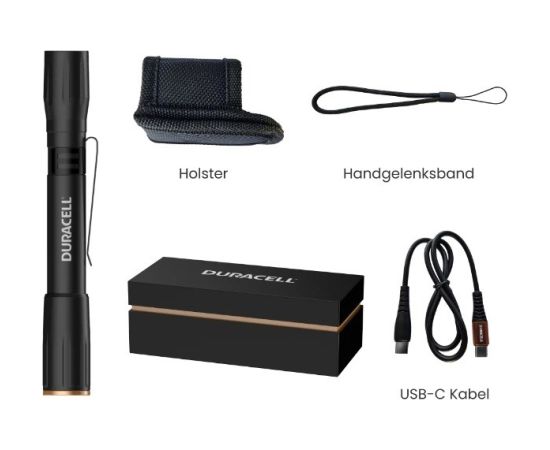 Duracell DF400R Gift Box Flashlight black Lukturi 