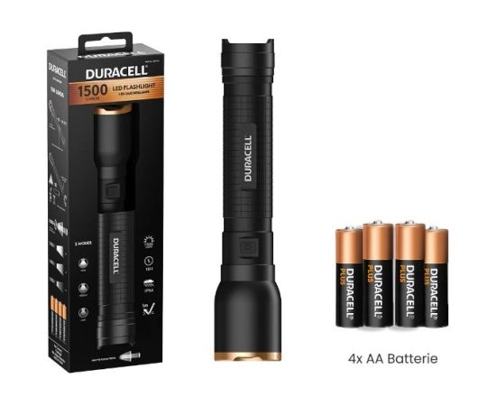 Duracell DF1500 Flashlight black Lukturi 
