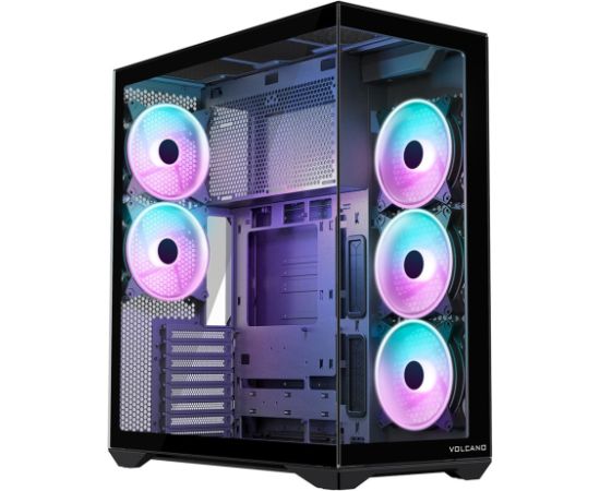 MODECOM Volcano SPACE XL ARGB FULL TOWER 5F Black Корпуса