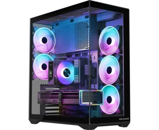 MODECOM Volcano SPACE XL ARGB FULL TOWER 5F Black Корпуса