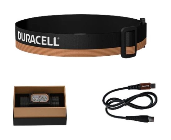Duracell DH2000R Gift Box Headlamp black, orange Lukturi 
