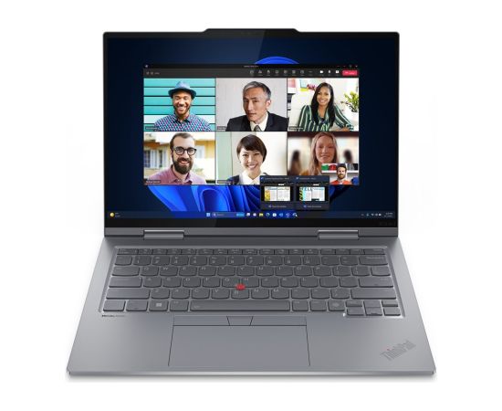 Lenovo ThinkPad X1 2-in-1 Gen 9 Intel Core Ultra 7 155U Hybrid (2-in-1) 35.6 cm (14") Touchscreen 2.8K 32 GB LPDDR5x-SDRAM 1 TB SSD Wi-Fi 6E (802.11ax) Windows 11 Pro English Grey Ноутбуки