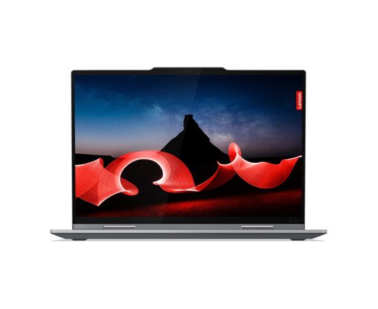 Lenovo ThinkPad X1 2-in-1 Gen 9 Intel Core Ultra 7 155U Hybrid (2-in-1) 35.6 cm (14") Touchscreen 2.8K 32 GB LPDDR5x-SDRAM 1 TB SSD Wi-Fi 6E (802.11ax) Windows 11 Pro English Grey Ноутбуки