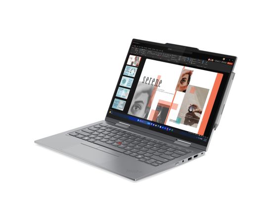 Lenovo ThinkPad X1 2-in-1 Gen 9 Intel Core Ultra 7 155U Hybrid (2-in-1) 35.6 cm (14") Touchscreen 2.8K 32 GB LPDDR5x-SDRAM 1 TB SSD Wi-Fi 6E (802.11ax) Windows 11 Pro English Grey Ноутбуки