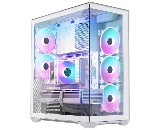 MODECOM Volcano SPACE XL ARGB FULL TOWER 5F White Корпуса