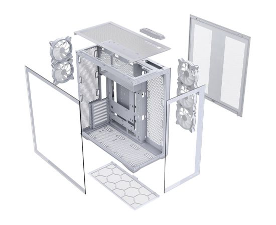MODECOM Volcano SPACE XL ARGB FULL TOWER 5F White Корпуса