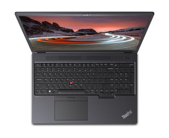 Lenovo ThinkPad P16v Gen 1 (AMD) AMD Ryzen™ 7 PRO 7840HS Laptop 40.6 cm (16") WUXGA 16 GB DDR5-SDRAM 512 GB SSD Wi-Fi 6E (802.11ax) Windows 11 Pro English Black Portatīvie datori