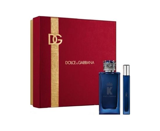 K By Dolce & Gabbana Eau de Parfum Dárková sada 200 ml a miniaturka EDP 10 ml 200ml Мужская парфюмерия