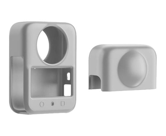 Silicone cover with lens PULUZ DJI Osmo 360 (gray) Sporta kameru aksesuāri