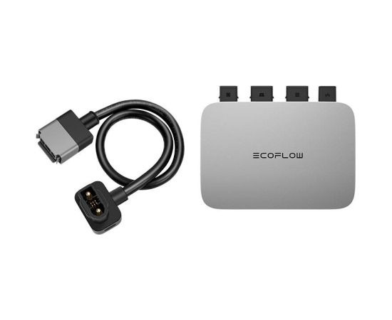 Zestaw EcoFlow mikroiwerter PowerStream + kabel przyłączeniowy serii Delta Jaunumi -Dārzam