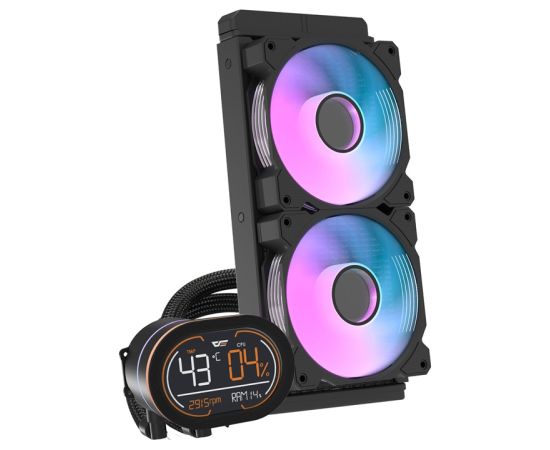 Darkflash DH240D v2 CPU water cooler (black) Procesoru dzesēšana