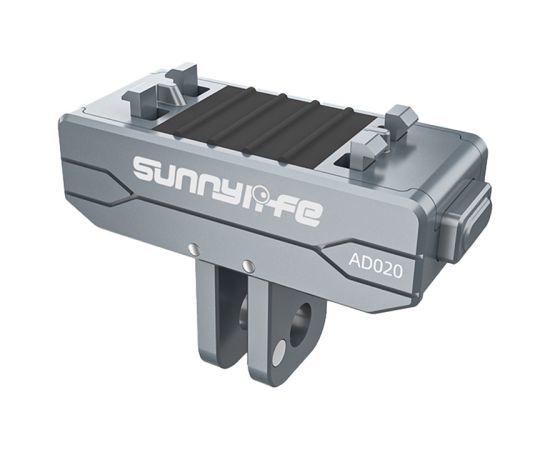 Sunnylife AD020 magnetic aluminum adapter for Insta360 X5 / Ace / Ace Pro 2 / 1 Sporta kameru aksesuāri