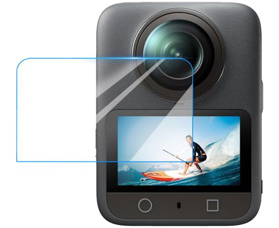 Tempered glass puluz DJI Osmo 360 (clear) Aksesuāri sporta kamerām