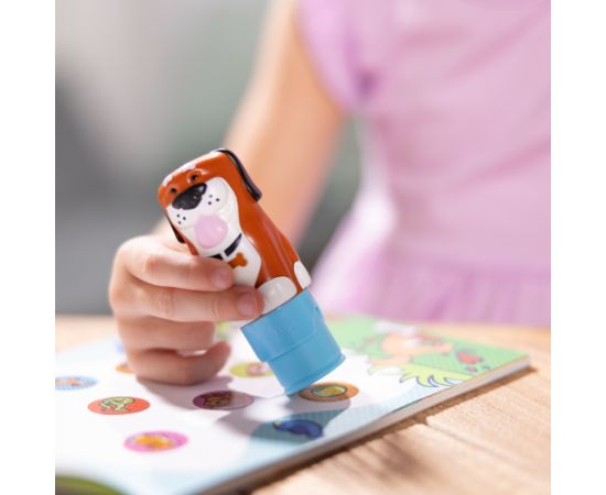 MELISSA & DOUG Uzlīmju grāmata MELISSA Sticker WOW! Aktivitāšu komplekts – Suns Radošās rotaļlietas