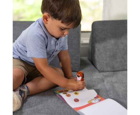 MELISSA & DOUG Uzlīmju grāmata MELISSA Sticker WOW! Aktivitāšu komplekts – Suns Radošās rotaļlietas