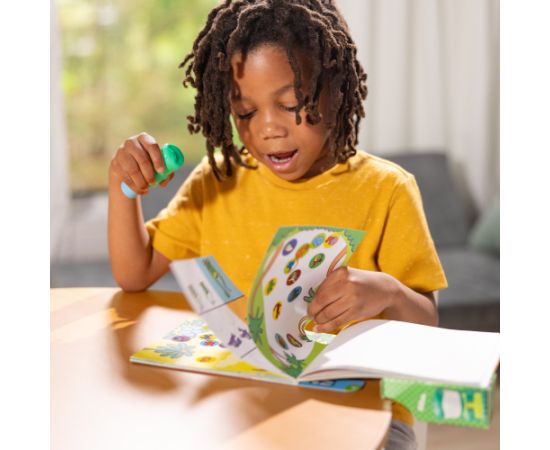 MELISSA & DOUG Uzlīmju grāmata MELISSA Sticker WOW! Aktivitāšu komplekts – Dinozauri Radošās rotaļlietas