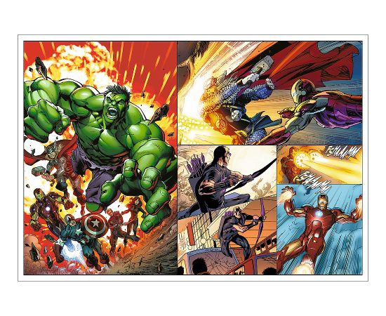 TREFL AVENGERS Комплект пазлов, 4x250 шт. Пазлы