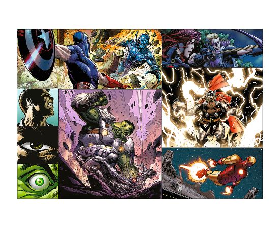 TREFL AVENGERS Комплект пазлов, 4x250 шт. Пазлы