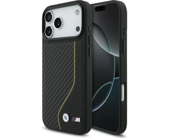BMW M Carbon Line & Logo MagSafe Case Aizsargapvalks priek Apple iPhone 17 Pro Max Neoriģinālie Maciņi