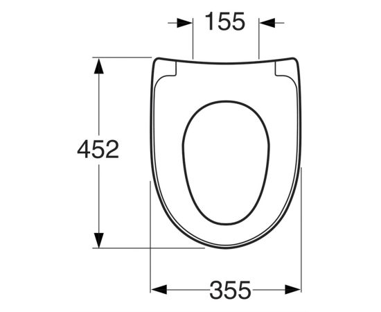 Gustavsberg  a sēdriņkis ar vāku Nautic, cietais, balts Крышки