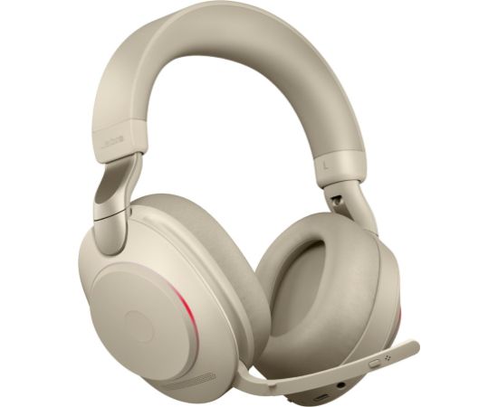 Jabra Evolve2 85 - Link380a UC Stereo, Beige Austiņas