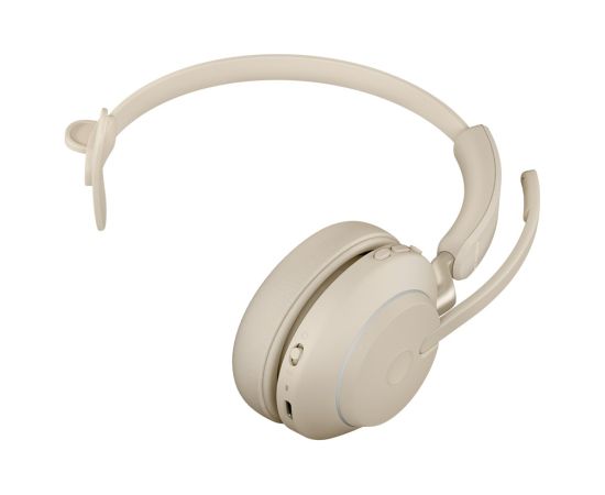 Jabra Evolve2 65 USB-A UC Mono - Beige Austiņas