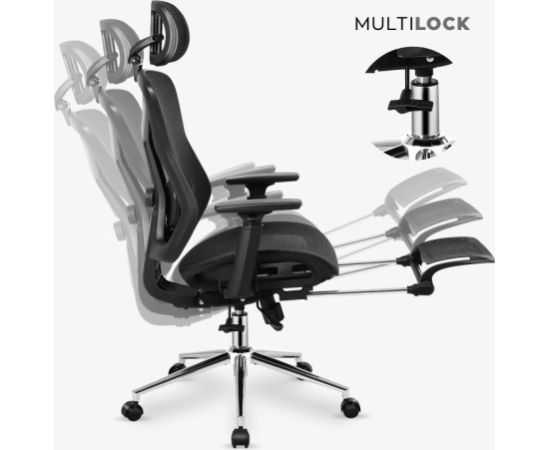 Expert 5.7 Black Swivel Chair Biroja krēsli